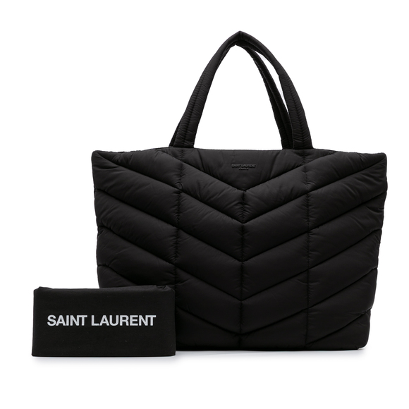 Pre-Loved Saint Laurent Nylon Puffer Tote - Picture 10 of 10